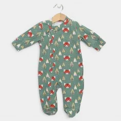 Baby-Schlafoverall Füchse