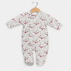 Baby-Schlafoverall "Hirsch...