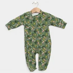 Baby-Schlafoverall "Papageien"