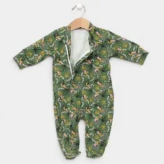 Baby-Schlafoverall "Papageien" 2