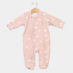 Baby-Schlafoverall "Tauben"