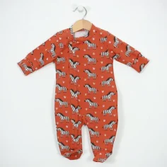 Baby-Schlafoverall Zebra -...