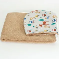 Babybadetuch mit Kapuze...