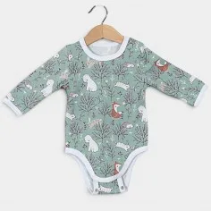 Body "Waldtiere - grün" 2